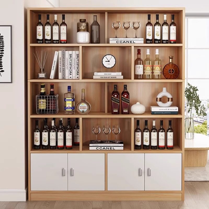 Wine Cabinet Display Cabinet Living Room Partition Display Rack Wine Rack Tea Household Wine Cabinet Floor Cabinet Display Cigarette Cabinet Storage Cabinet