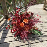 Новая свадебная симуляция шелк цветок большой стиль наземлян