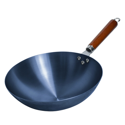 【不粘锅】章丘无涂层手工老式家用炒菜锅