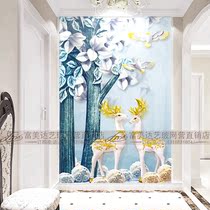 Nordic Living Room Glass Partition Art Deco Bedroom Shelter Screen Halfthrough Modern Brief Toilet Hyun Guan Painting