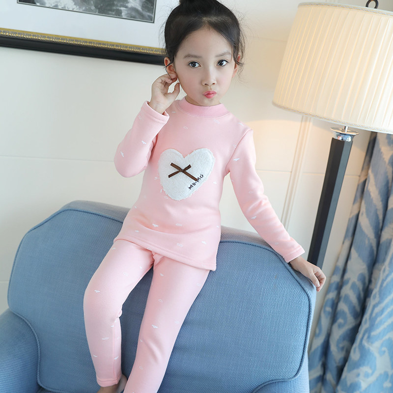Clear special prices girls hair dress clothes plus thickness middle childhood winter half high autumn sanitary pants pure cotton