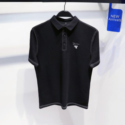 Bird Men's 2022 Summer New Topstitch Bee Embroidered POLO Shirt Fashion Trendy Paul Shirt B1DBC2516