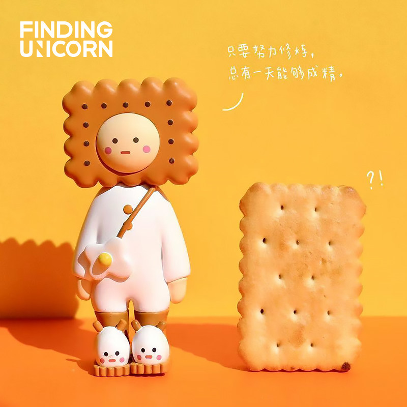 (Unicorn) C spot UOVO Friends first season food blind box tide toy model decoration gift