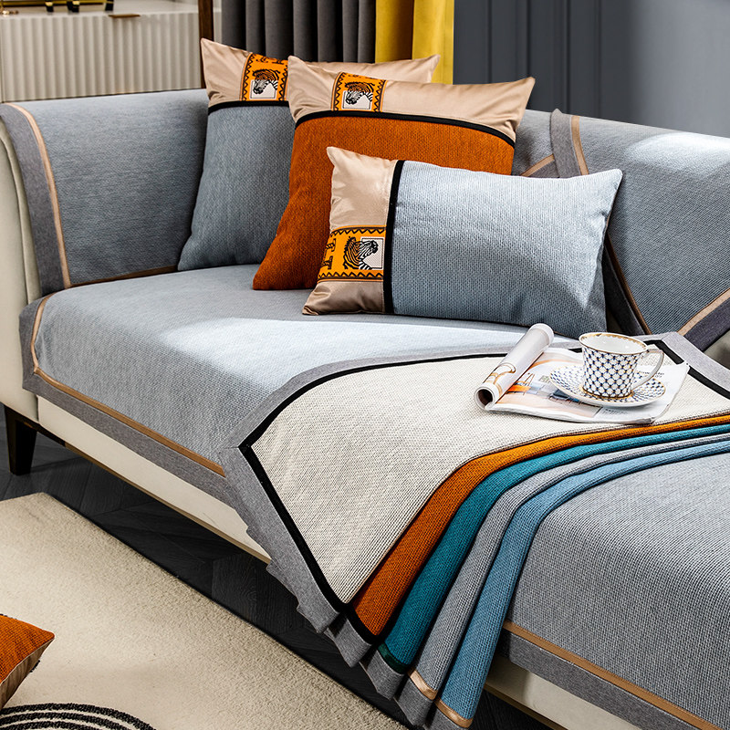 Chenier Sofa Pad Four Seasons General Anti-Slide High-grade Nordic Simple Modern Fashion High-end Leather Cover Cover