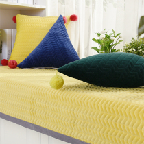 Floating window cushion Nordic modern minimalist window sill Balcony Tatami Mat machine washable bedroom floor window cushion set to do