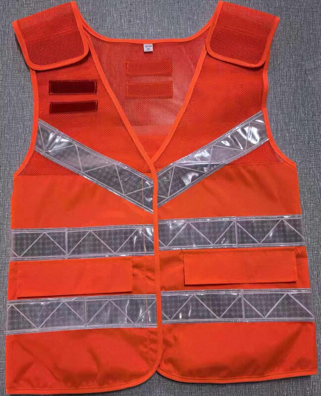 Hong Kong Road Administration Standard Reflective Clothing, Special Reflective Vest for Hong Kong Rail and Subway Staff