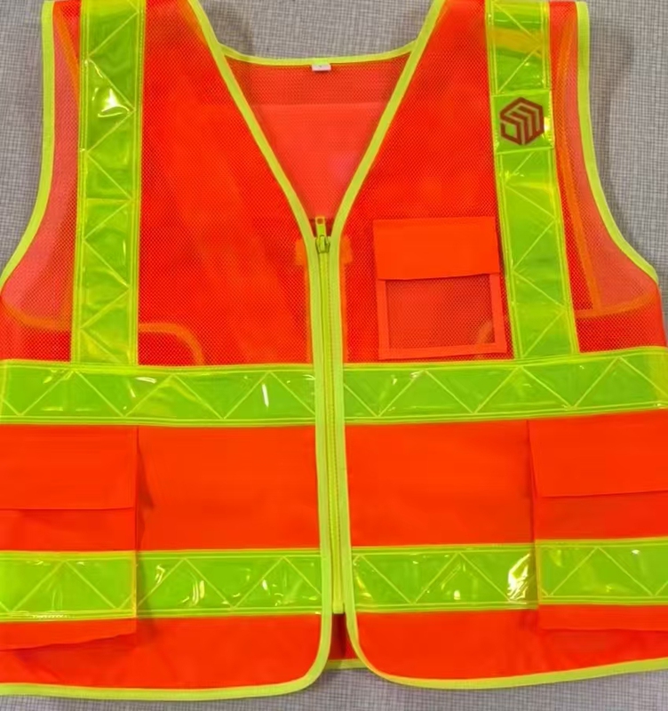 Contractor Reflective Vest Contractor Hong Kong Reflective Vest with Mtr Logo