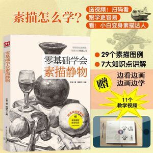 零基础学会素描静物1hd