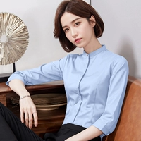 Голубая [стоящая жемчужная пряжка