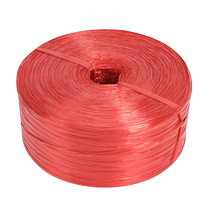Packing rope binding belt plastic rope colorful new material nylon strapping rope packaging rope tie straw ball rope tear film