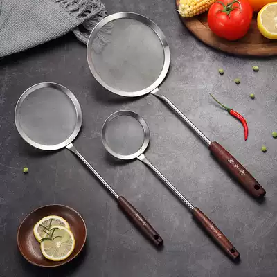 304 stainless steel colander for household kitchen soymilk filter screen ultra-fine soy milk juice filter mesh spoon