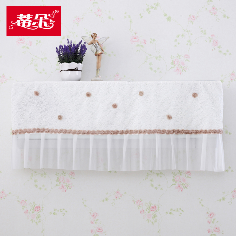 TidoElizabeth Series White Lace Wall-mounted Air Conditioning Hood Air Conditioning Cover