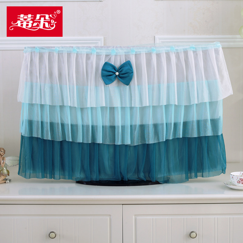 Liquid crystal TV set cover towels 50 55 60 65 inch TV cover hanging cover cloth minimalist modern dust cover-Taobao