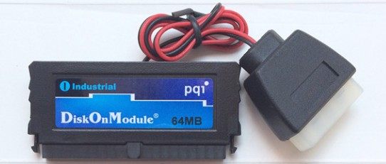 PQI DOM electronic disc 32m 64M industrial grade 40PIN IDE with lock key electronic hard disc 40 holes