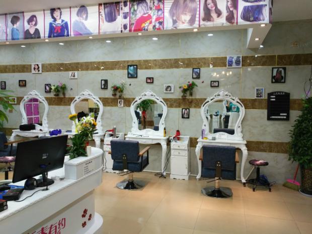 Cửa hàng cắt tóc retro châu Âu gương tóc salon salon đồ nội thất trang điểm phòng tắm gương làm đẹp gương gương hai mặt