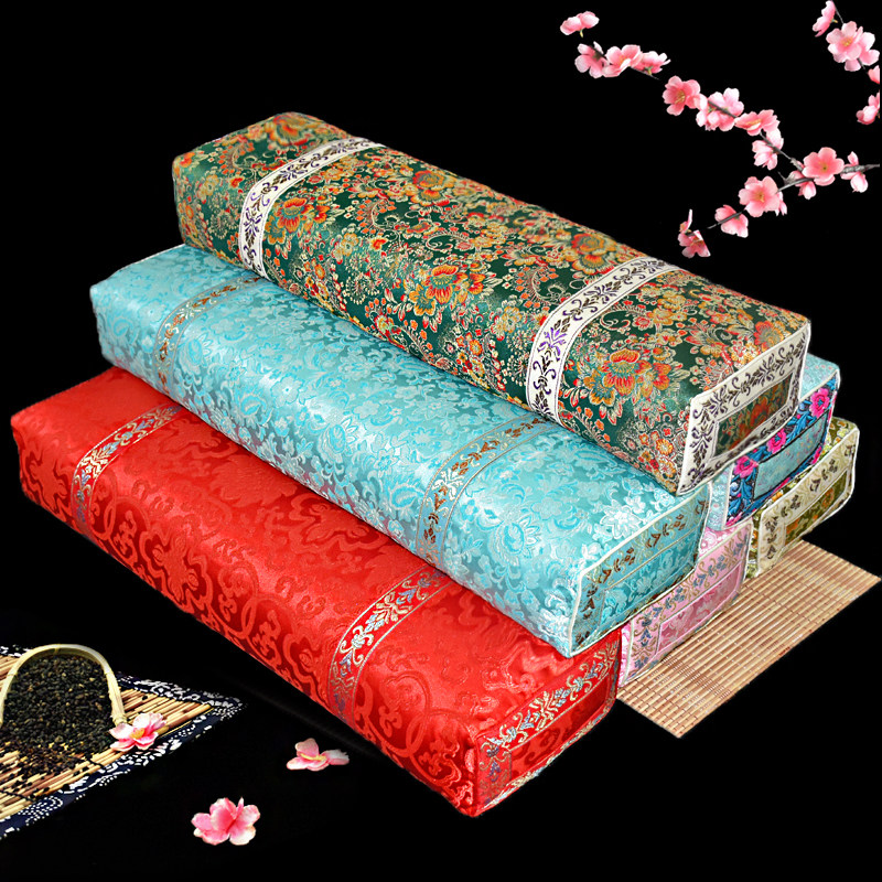 Dream Comfort Beauty Ancient Substitute Pillow Old Rectangular Emperor Hard Pillow Imitation Ancient Buckwheat Cervical Spine Pillow China Wind Protection Neck Pillow