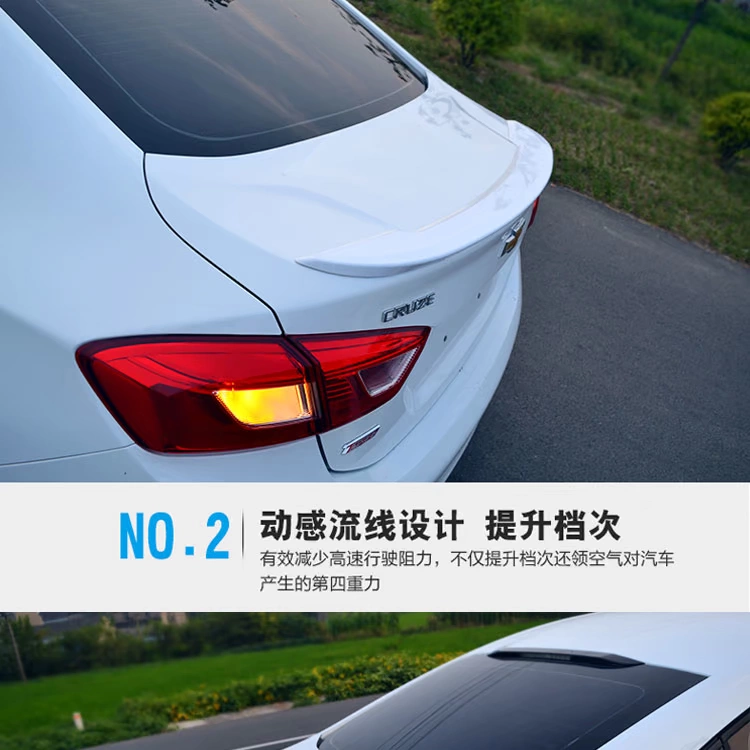 17/18 Cruze cánh sau mới Cruze thân sửa đổi bên ngoài cánh cố định cánh miễn phí