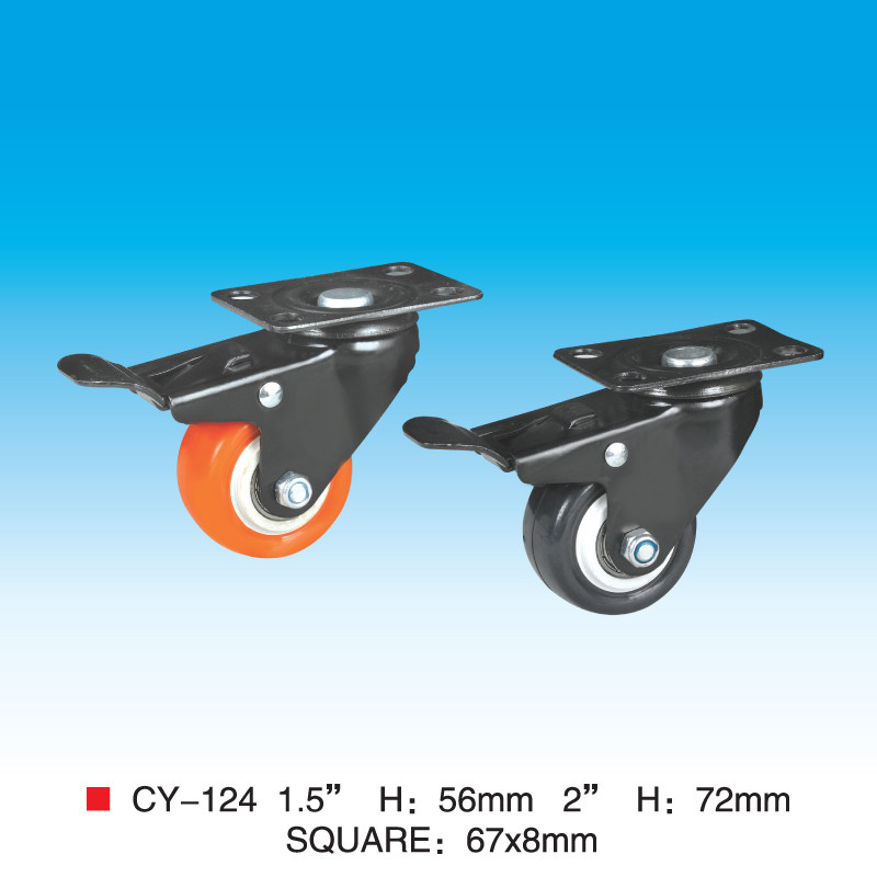 Crib Furniture Universal Wheel Caster Quiet Wheel 1 5 Inch 2 Inch Heavy Duty Wheel Reel With Brake