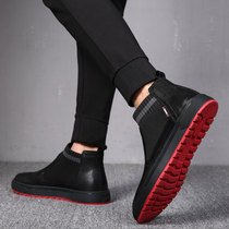 High-top shoes mens shoes spring and summer fashion shoes A pedal lazy shoes mens new breathable loafers wild Martin boots men