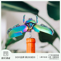 May 1) Spain DOIY beetle beer open insect metal red wine bottle opener Boy Day gift