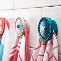  Israel OTOTO strong viscose kitchen bathroom creative button hook sticky hook load-bearing magnetic wall hook