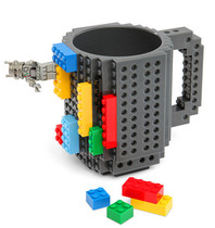 Adult Fun Block Cup Kids Assemble Cup DIY Assembly Cup Toy Coffee Cup Mug Creative Birthday Gift