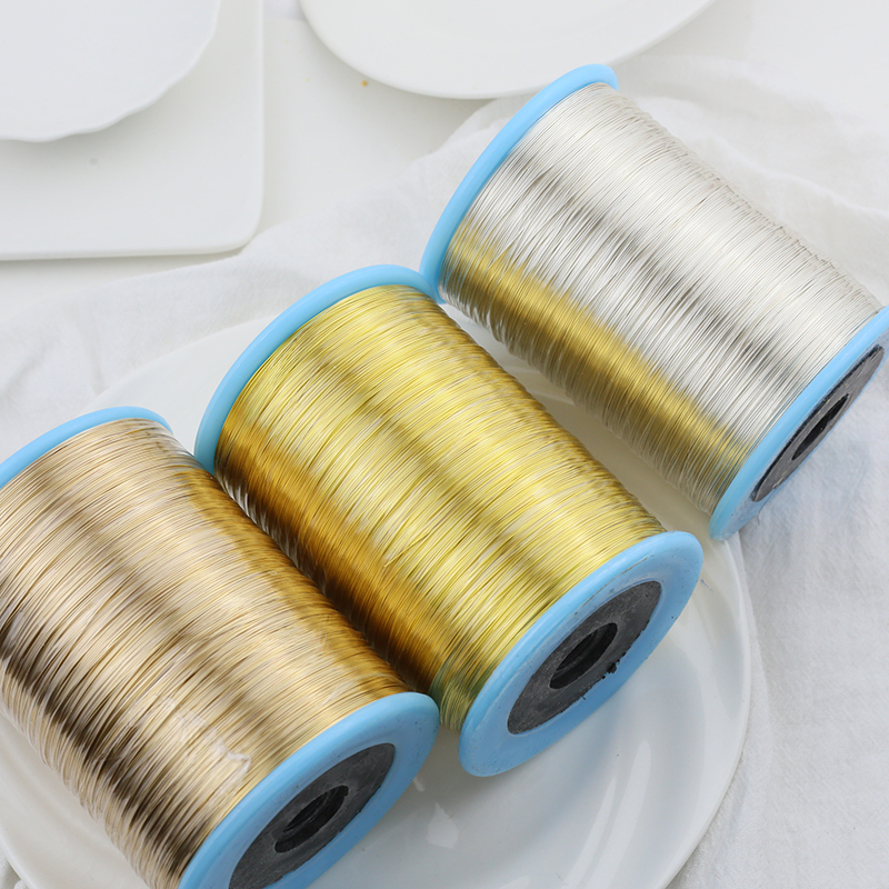 1kg Packs of Color-Preserving Alloy Copper Wire Large Rolls DIY Handmade Hairpin Materials Jewelry Headwear Flower Wrapping Nail Art