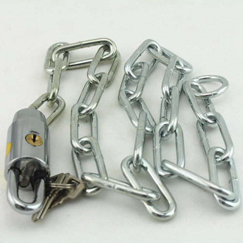 Xianghua XH Steel Festival Chain Lock Bike Lock Copper Core Multipurpose Plated White Steel Knuckle Lock Bar Bike Lock