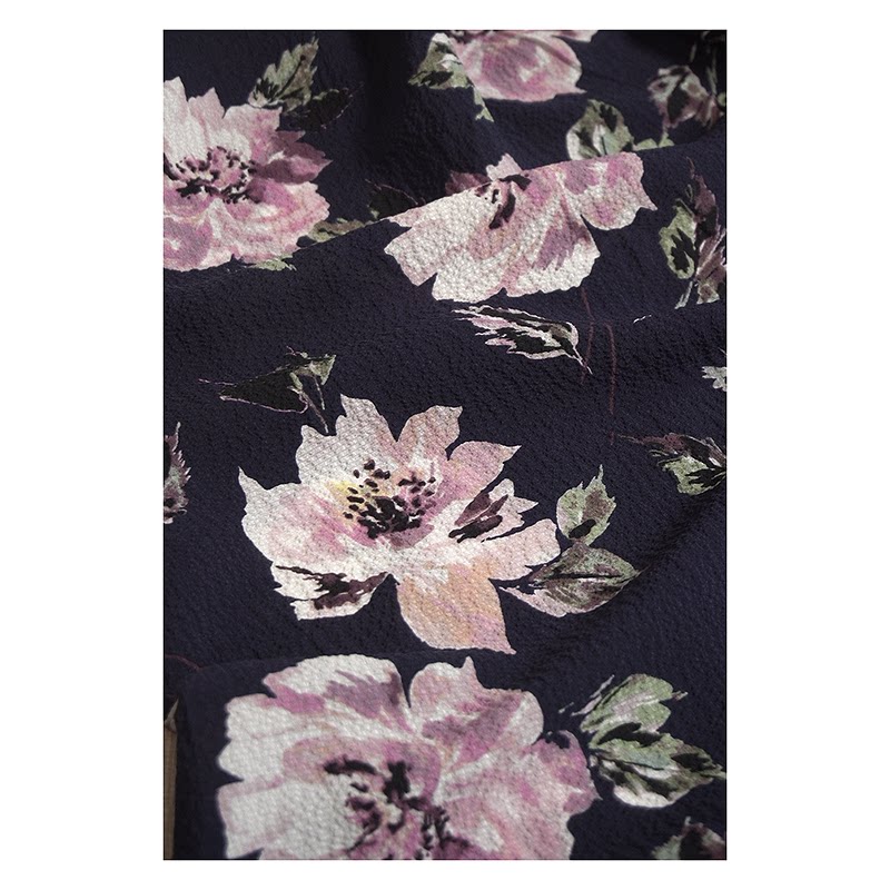 Cream Rose 11 4 Mmi Bubble Yarn Real Silk Fabric Small Grain Pearl Crepe Cloth Wide 130 cm-Taobao