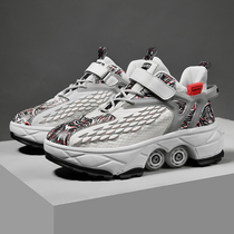 Child Storm Walking Shoes Big Wheel Skates Skate Walkable Teenagers Skate Shoes Kid Birthday Gifts Dry Skates