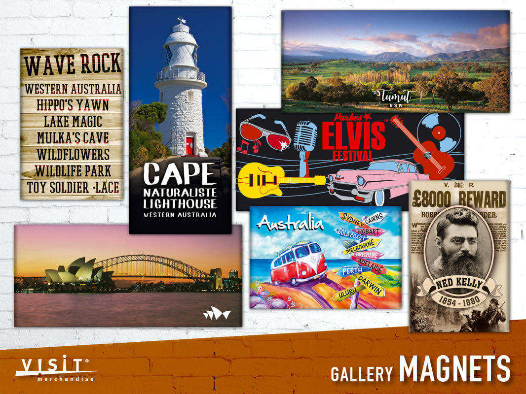 Australian theme refrigerator stickers City style architecture Animal refrigerator stickers Tourist souvenirs Made in Australia