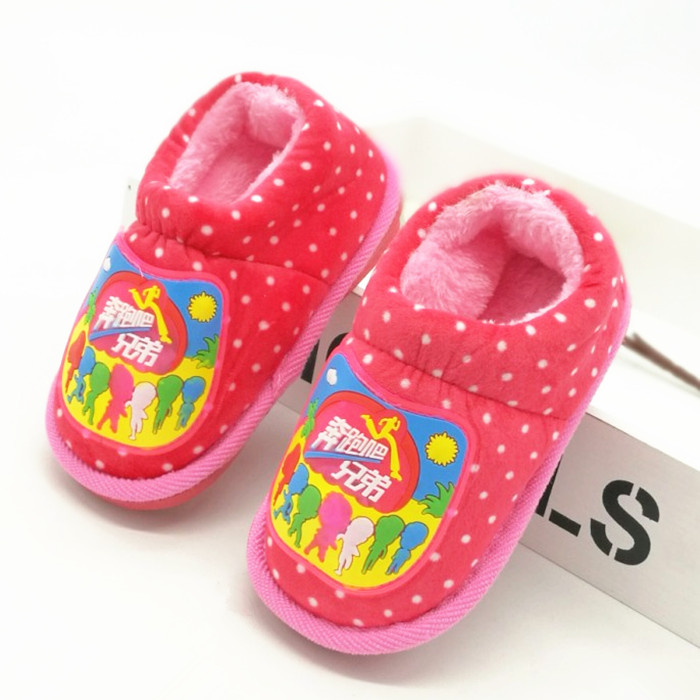 Pantoufles enfants en autre pour hiver - semelle autre - Ref 1007916 Image 9