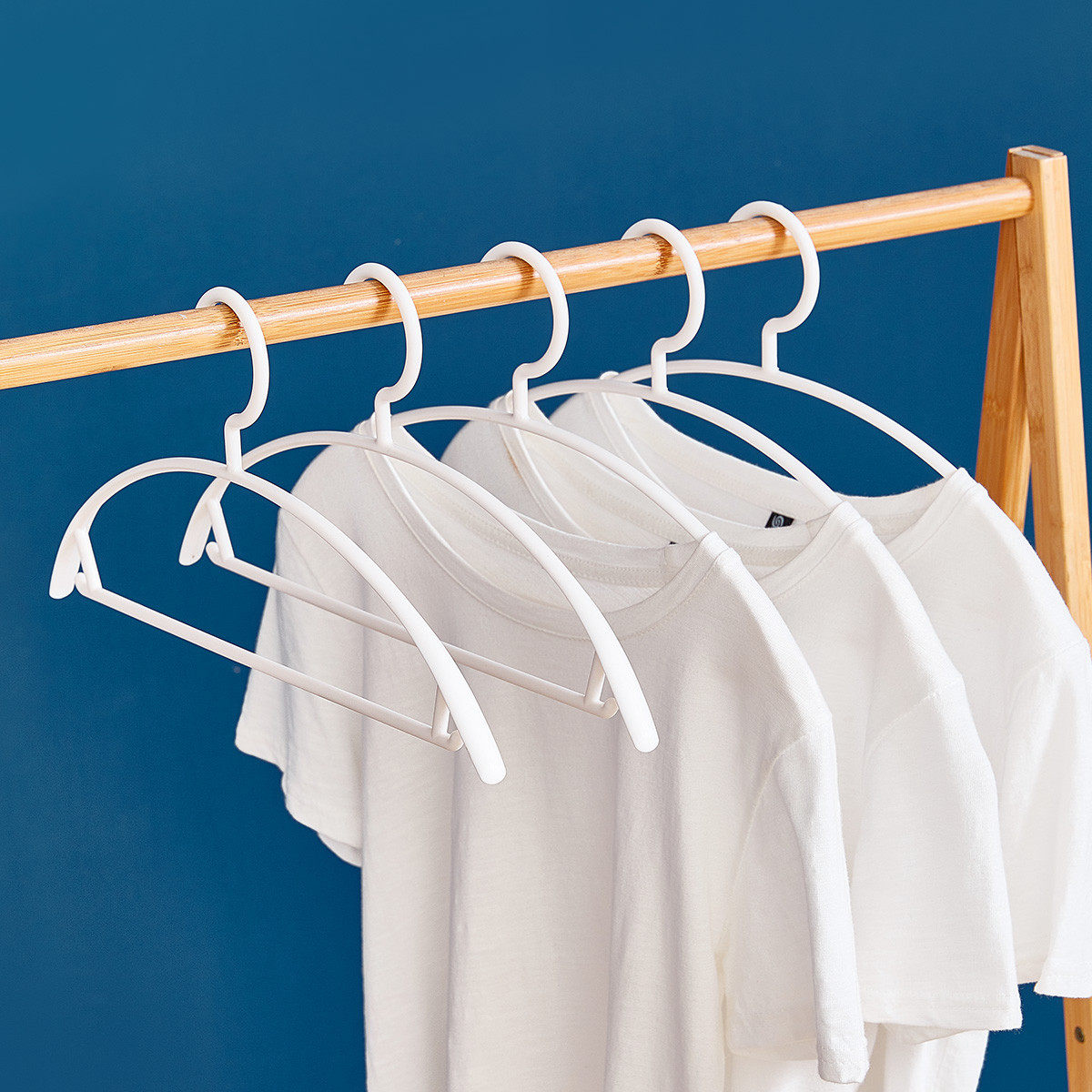 No Marks Anti-Slip Multifunction Hanger Home Clothes Brace Increase Thickening Plastic Windproof Balcony Clothes Hanger No Drum Kit