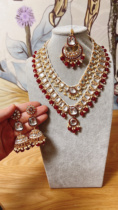 Spot benefits: Indian imported jewelry sets necklaces earrings eyebrow pendants SF Express