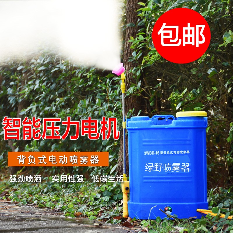 Green Wild Agricultural Electric Nebulizer Battery High Pressure Scapegoat for Pesticide Spray Machine Charging Spray 16L20L