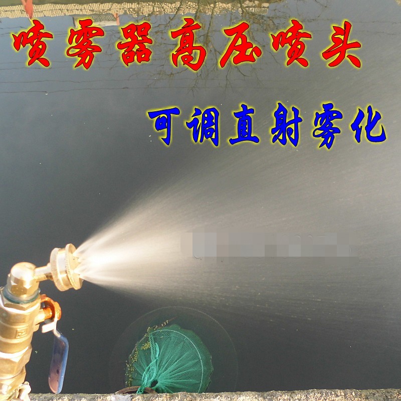 农用高压机动喷雾器打药机/四眼5眼可调雾化铜喷头/水泵园林喷头