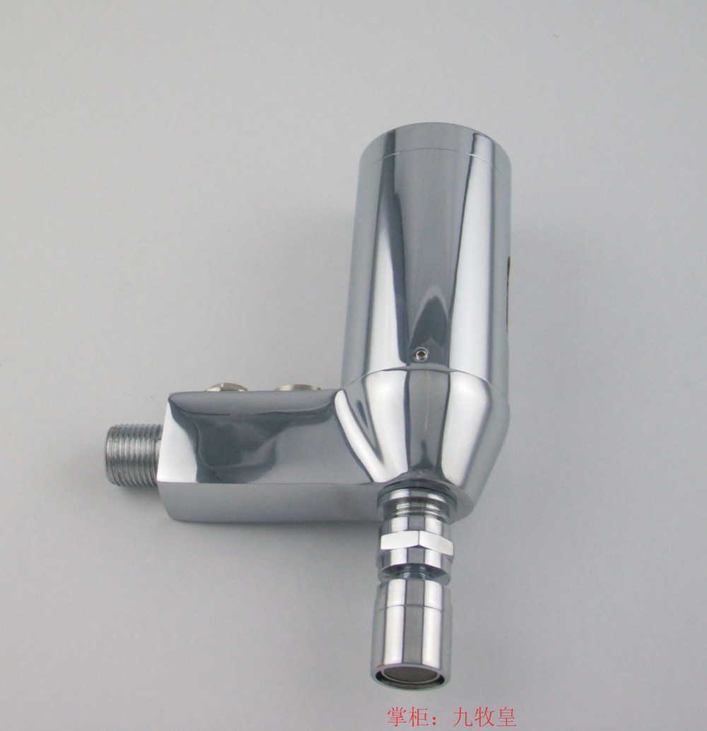 Into wall full copper automatic induction tap intelligent sensing medical washer single cold DC