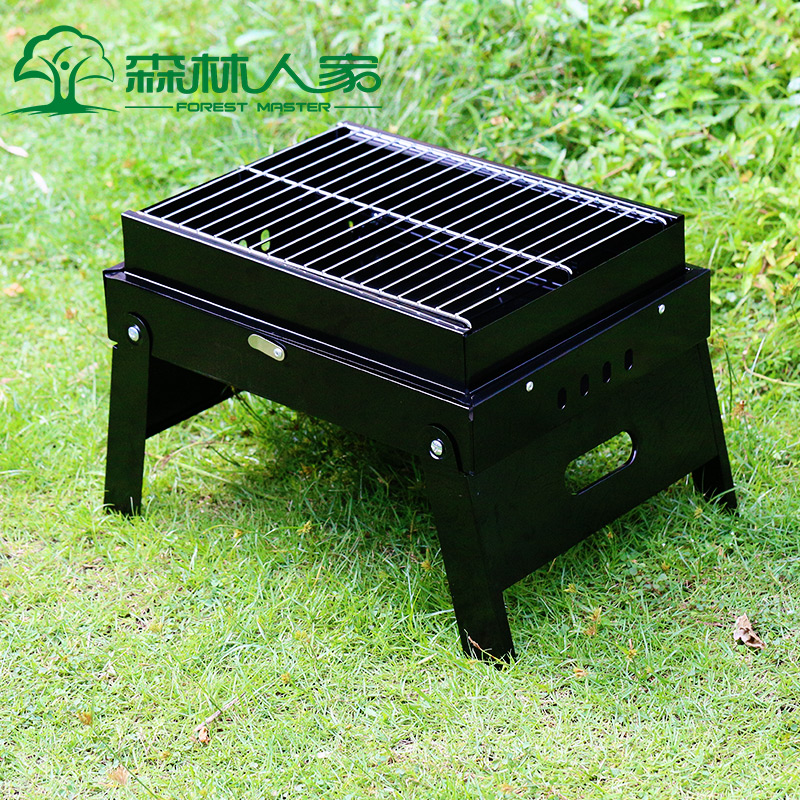 Outdoor barbecue grills Charcoal barbecue grills Portable folding stoves Outdoor barbecue grills Barbecue grills Household carbon grills