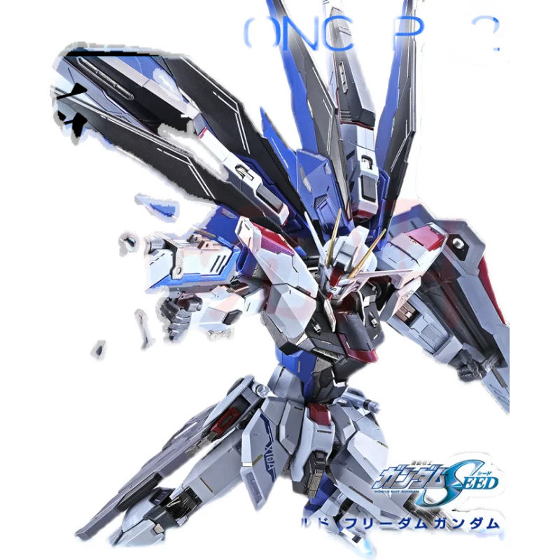 Bandai METAL BUILD Freedom Gundam 14 лет и старше коллекционная модель 1/12 масштаб металло movable Гандам