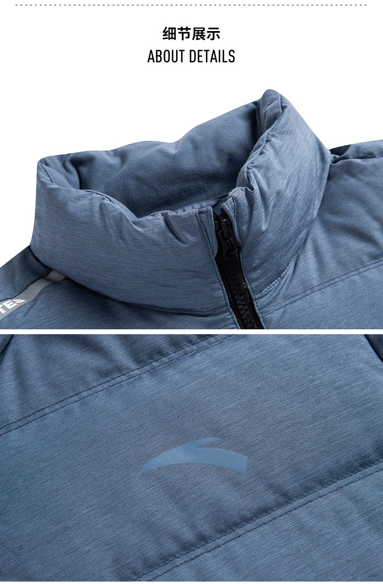 Anta down jacket nam 2019 xuân mới đích thực áo khoác nam dày chống gió nam 15847951 - Thể thao xuống áo khoác áo phao nam 2020
