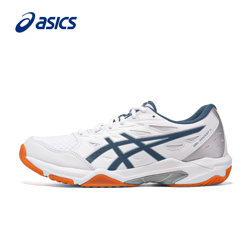 Asics Badminton Shoes for Men and Women, New Summer Model Rocket 11 Breathable Non-Slip Sports Shoes