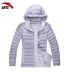 Anta down jacket nữ 2019 mới đích thực của phụ nữ mùa đông mỏng mỏng áo khoác thể thao ấm áp Thể thao xuống áo khoác