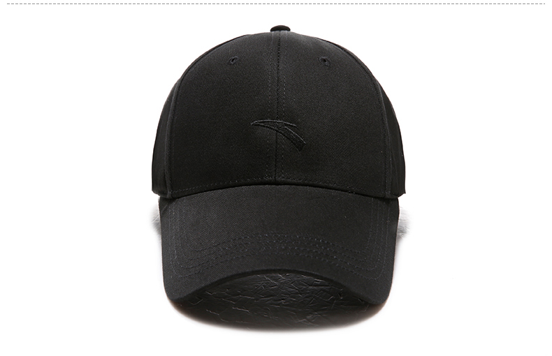 Anta thể thao cap nam mùa hè 2018 new kem chống nắng cap giải trí du lịch dù để che nắng hat mặt trời màu đen hat mũ lưỡi trai chính hãng