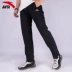 Anta sport suit nam 2019 áo khoác mùa đông mới quần hai bộ đồ thể thao thông thường chạy thể thao Thể thao sau