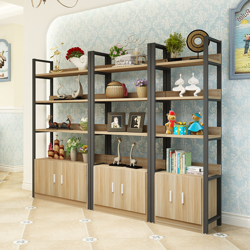 Container Show Shelf Shelves Shelving Products Display Cabinet Commercial Supermarket Display Cabinet Ornament Cosmetics Shelf Shelves