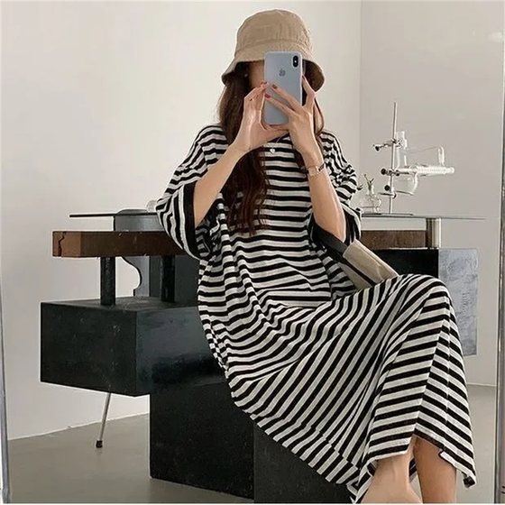 孕妇装夏装套装t恤夏天连衣裙短袖夏款哺乳装休闲高级感裙子夏季