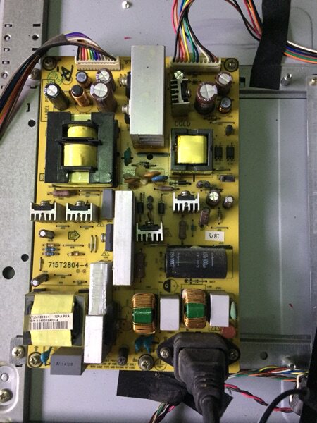 Original disassembly machine panda L32A01 power board 715T2804-2