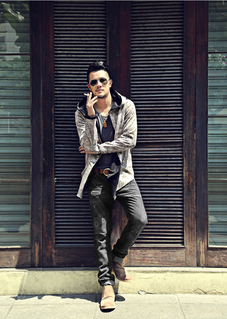 Jeans pour adolescent pieds Slim pour Quatre saisons - Ref 1483344 Image 50