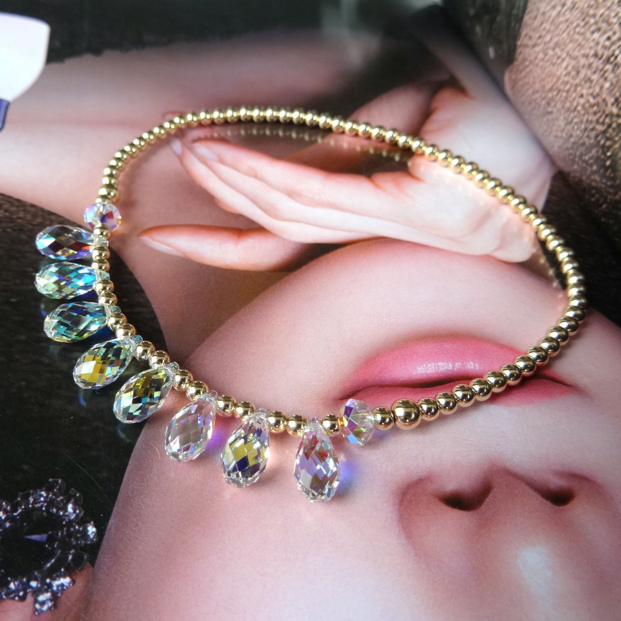 Bracelet de cheville Femme OTHER   en Cristal autrichien - Ref 3101828 Image 4