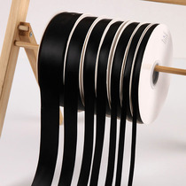 0 3-4cm Black Ribbon Ribbon Ribbon Ribbon Gift Packaging Ribbon Diy Handmade Bow Ribbon Ribbon